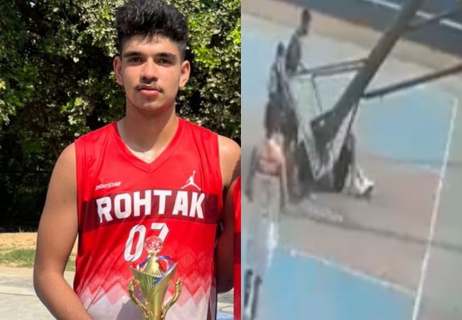 Days after teen dies in freak accident on basketball court, police lodge FIR on family's complaint