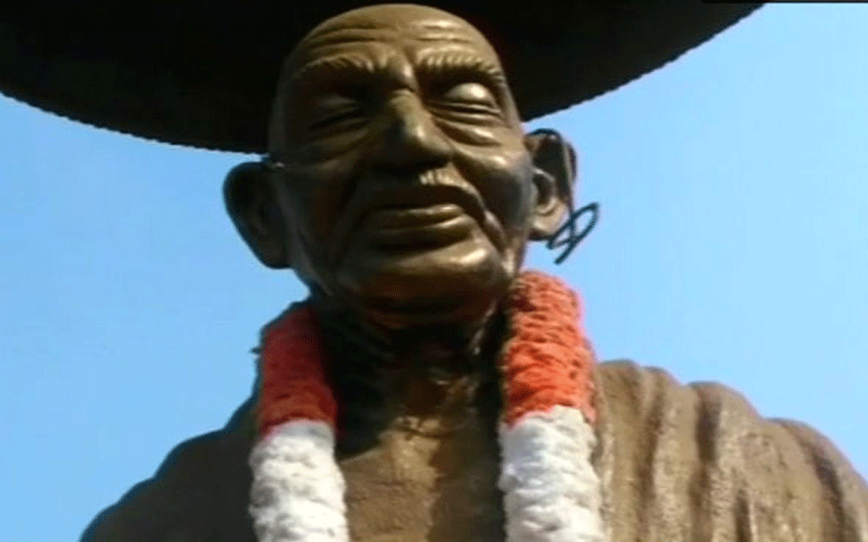 Now Gandhi's statue vandalised in Kerala