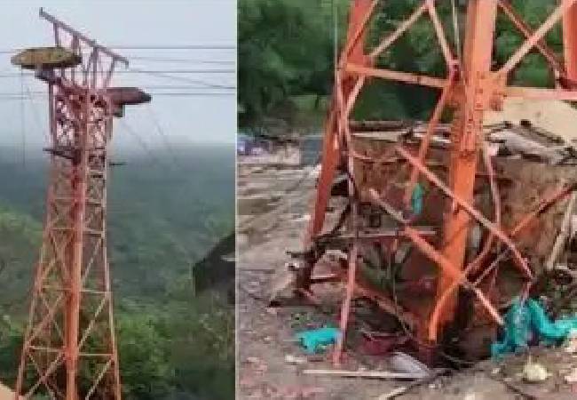 Six dead as cable wire of cargo ropeway snaps at Pavagadh Hill in Gujarat