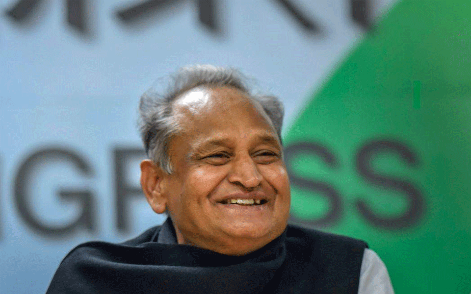 Gehlot to be sworn in as CM on Dec 17