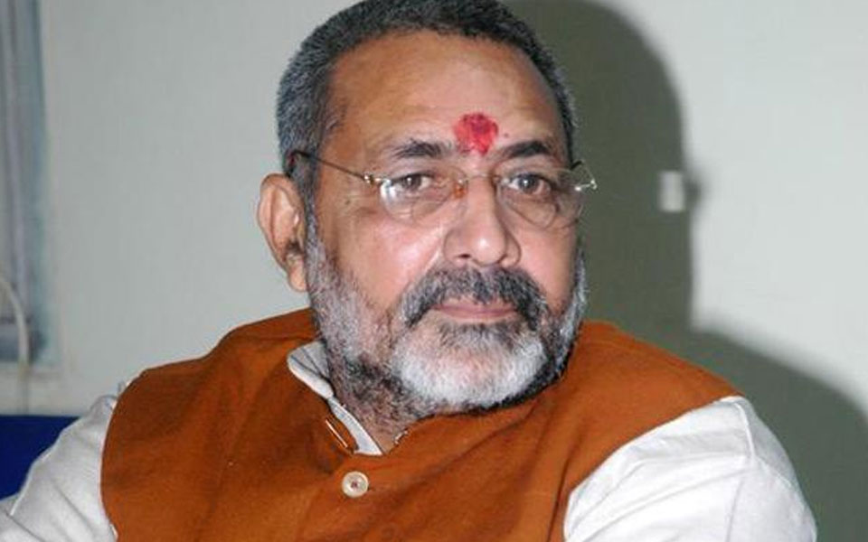 Farmers protest a Congress conspiracy: Giriraj Singh