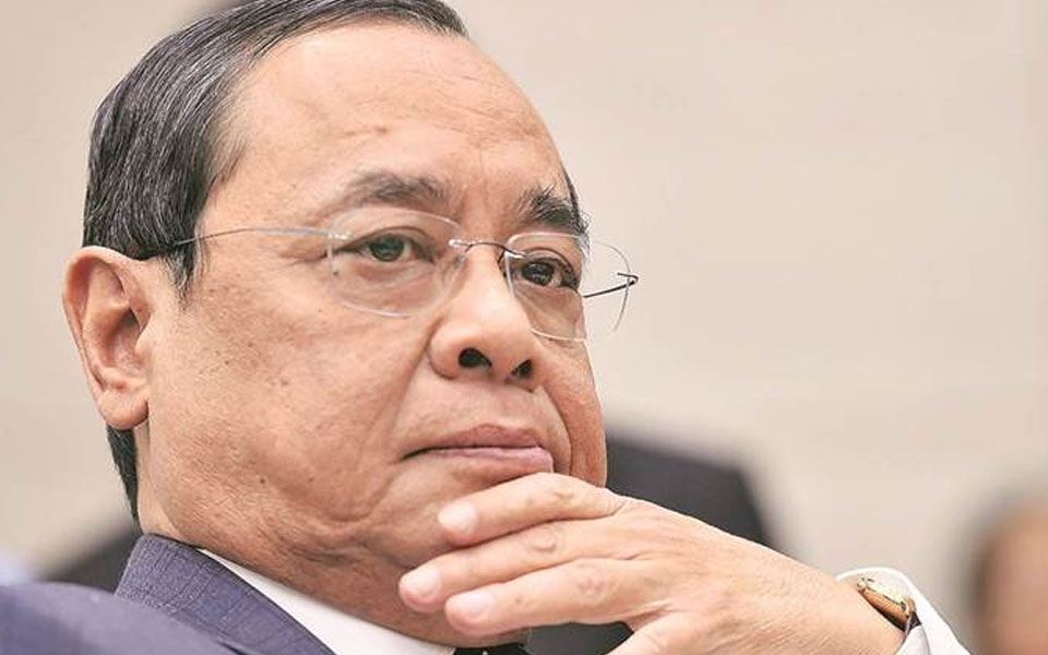 Chief Justice recommends Justice Gogoi as successor