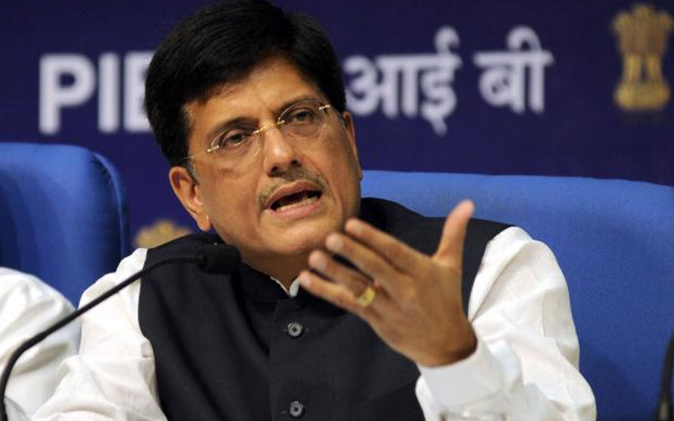 Swiss Bank deposits info will be available as of 2018: Piyush Goyal