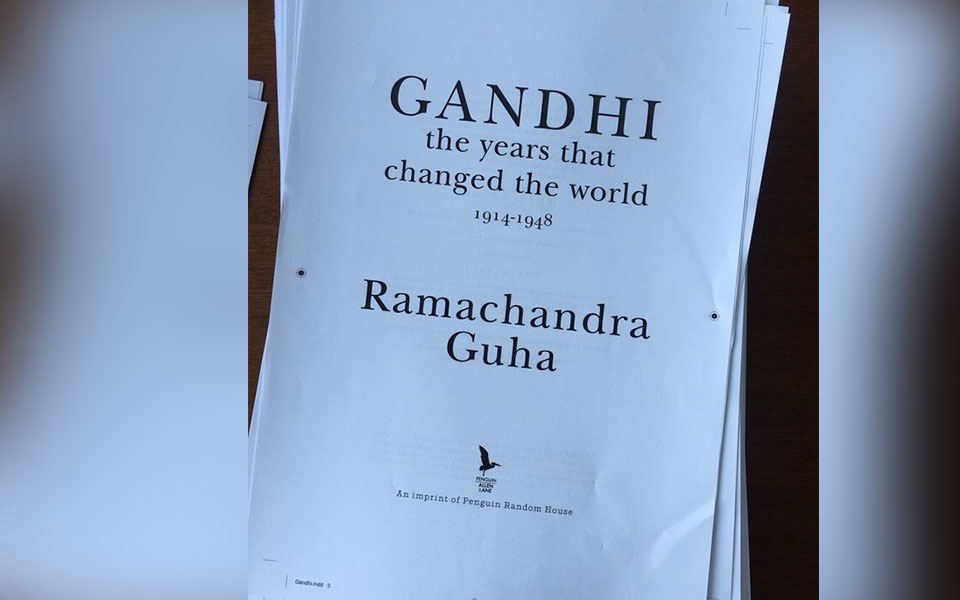 Ramachandra Guha pens 'the most ambitious book' on Gandhi