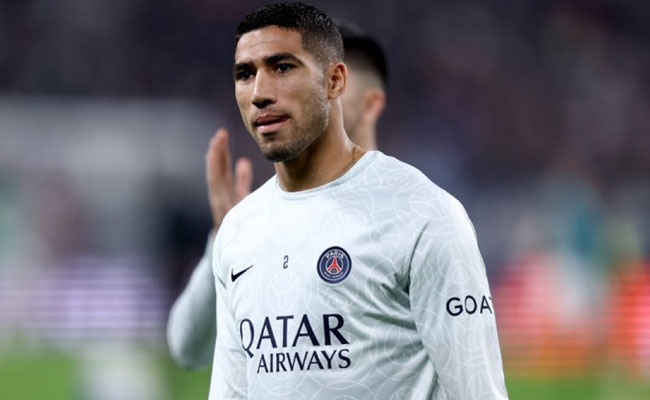 French officials probe rape accusation against PSG's Hakimi