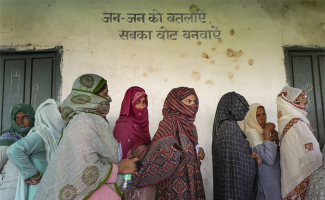 9.53% polling recorded in first 2 hours as voting underway in Haryana