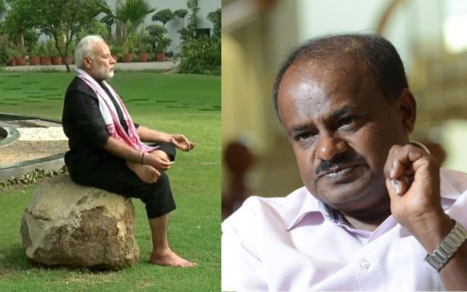 Kumaraswamy responds to Modi's fitness challenge