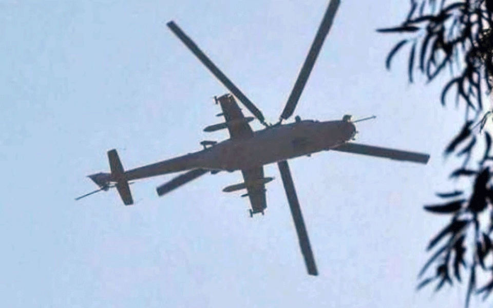 Military chopper crashes in Arunachal Pradesh