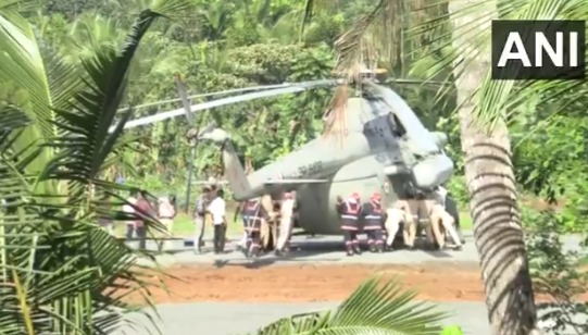 President Droupadi Murmu's helicopter wheels sink into newly concreted landing pad