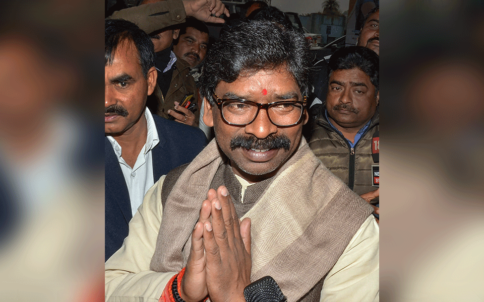 Hemant Soren takes oath as 11th chief minister of Jharkhand