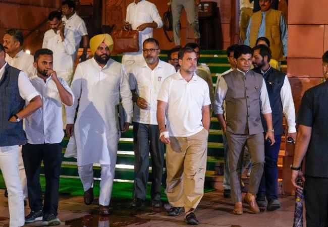 Attack on Constitution defeated, says Rahul Gandhi as bill to amend women’s quota law fails LS test