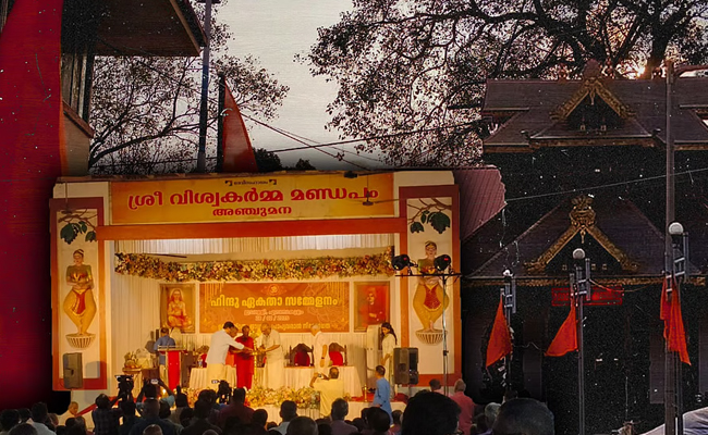 Hindu Ekta Sammelanams in Kerala mask sangh outreach through temple gatherings