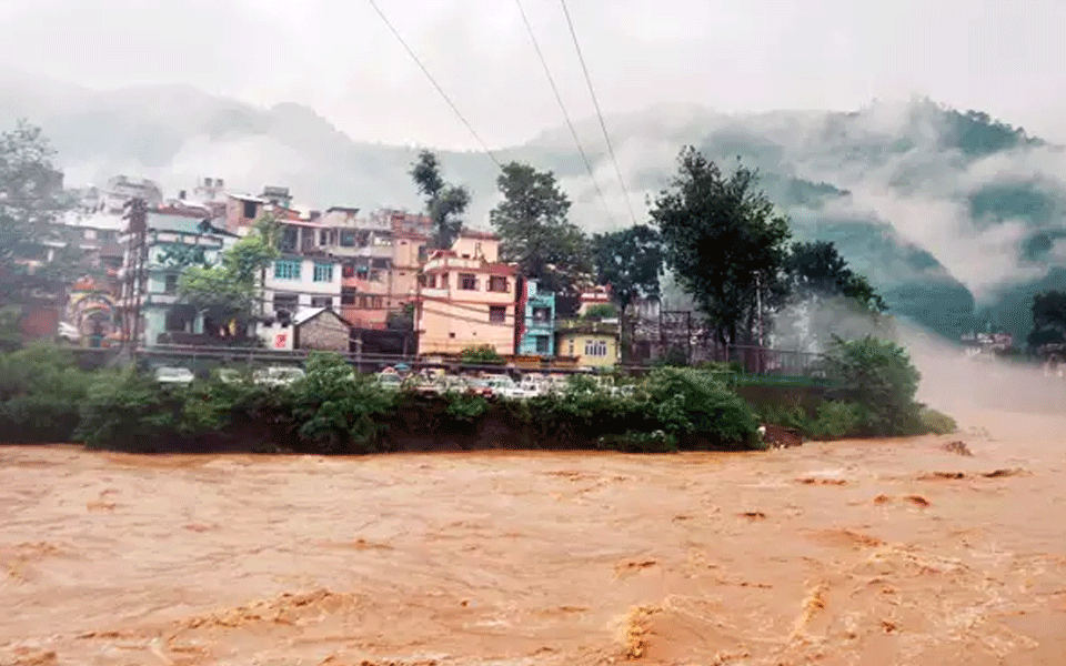 Heavy rains continue in Himachal, rivers in spate