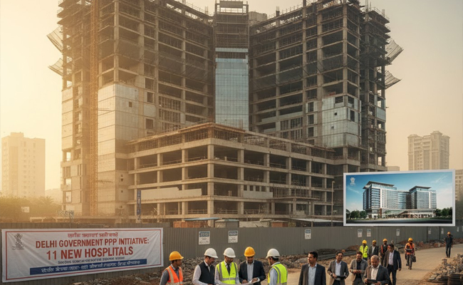 Delhi govt plans feasibility studies for 11 under-construction hospitals in PPP model