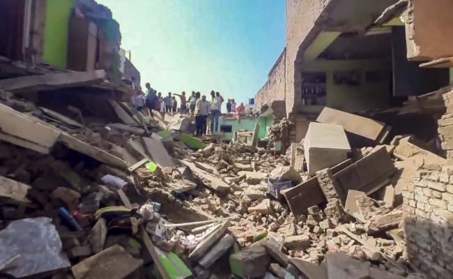 2 bodies recovered from house collapse site in MP's Morena