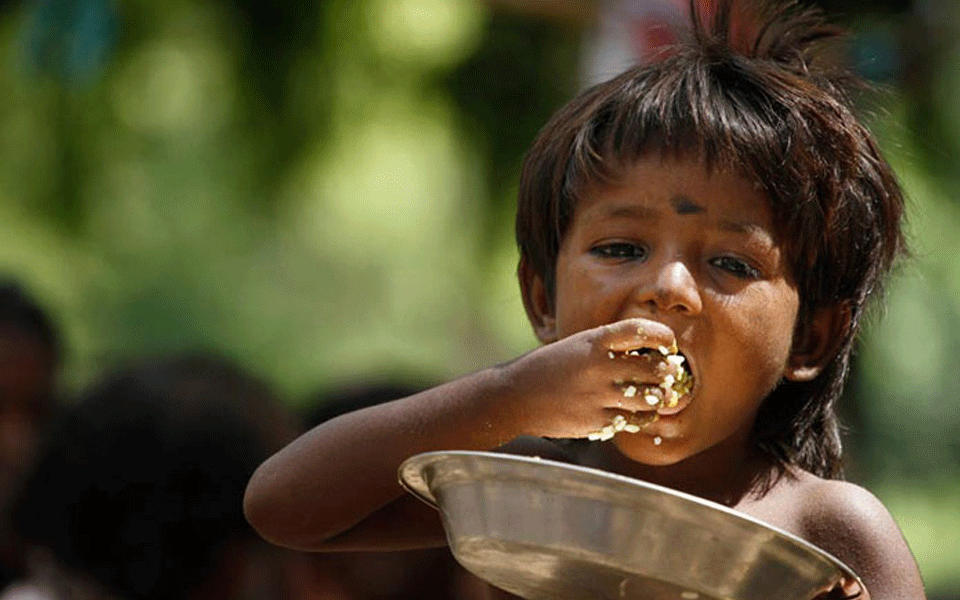 India ranks 102 in Global Hunger Index 2019; behind Nepal, Pak, Bangladesh