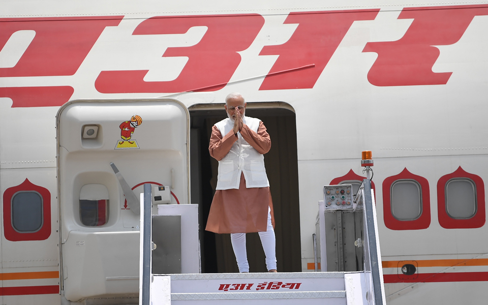 Modi leaves for Indonesia