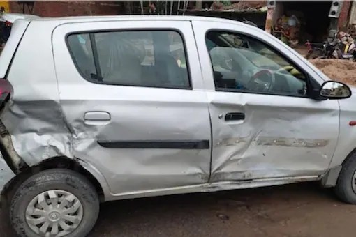 After Jharkhand, UP judge's car hit 'multiple times by Innova';gunner injured, vehicle badly damaged