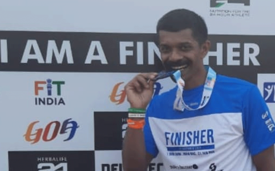 Goa IPS officer defeats cancer, completes tough Ironman triathlon race