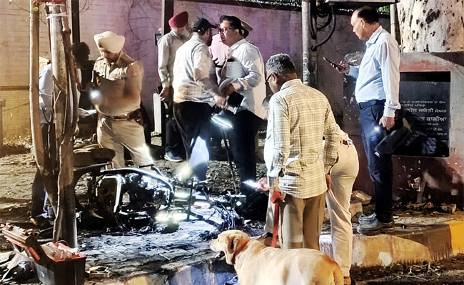 Explosives used in blast outside Punjab Frontier BSF HQ in Jalandhar: Punjab Police