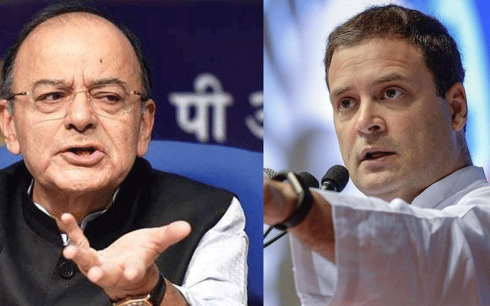 Rahul concocted conversation with French President: Jaitley