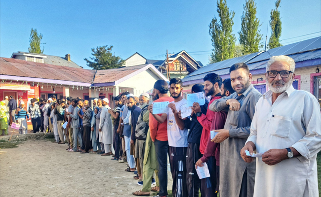 Brisk polling underway in first phase of J-K Assembly polls