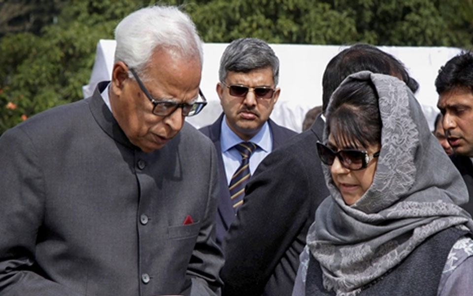 J&K placed under Governor's Rule after President's approval