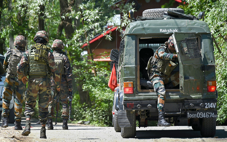 Three LeT militants, Army jawan killed in encounter in J-K's Pulwama