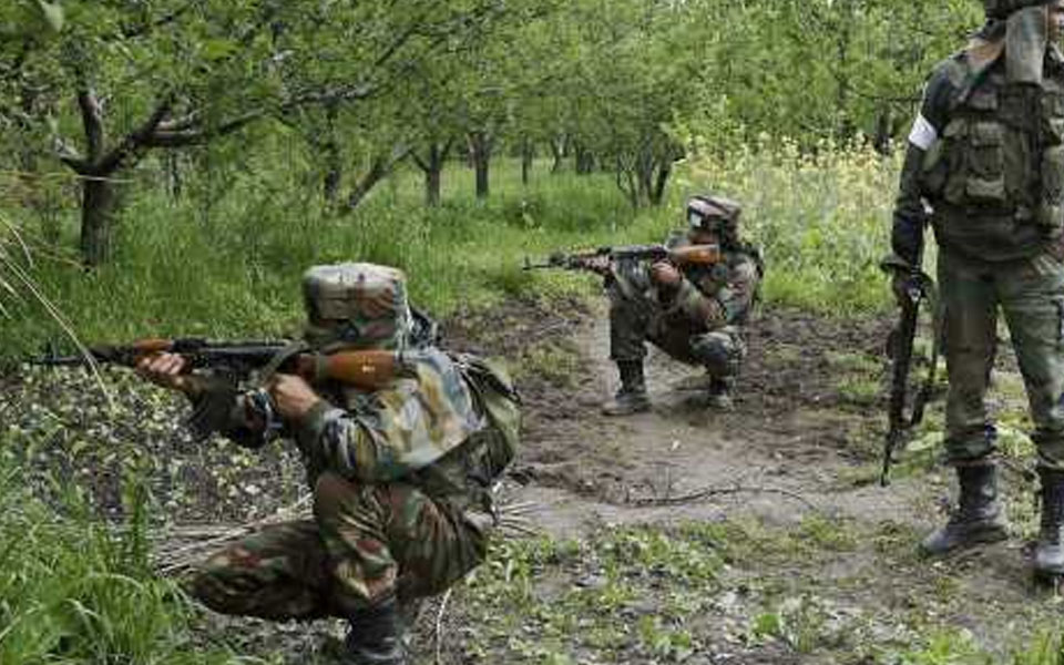 Civilian injured in J&K gunfight