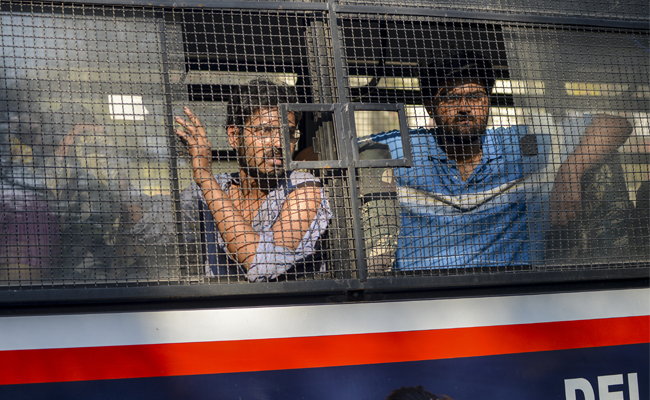 14 arrested in JNU protest case