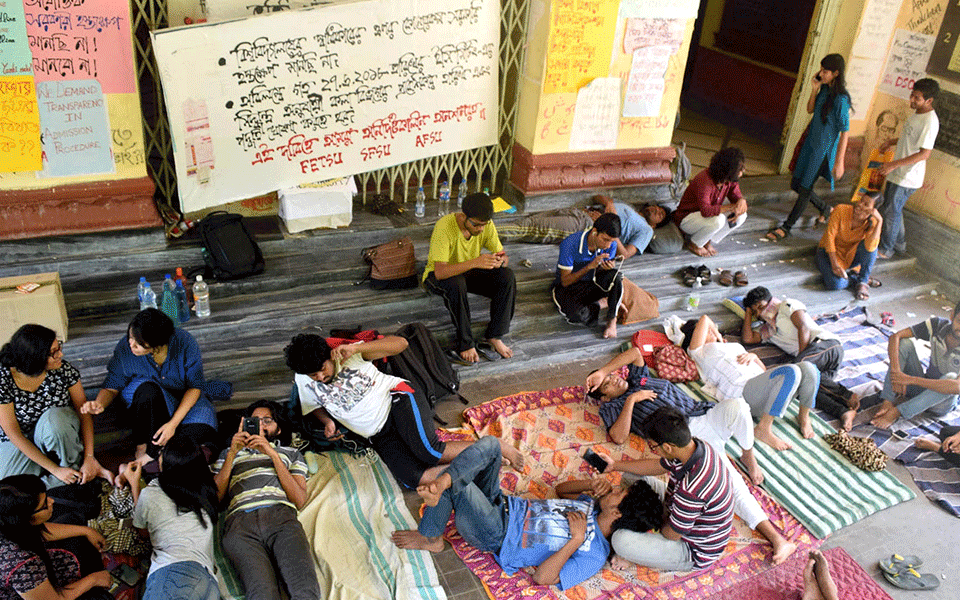 JU row: Students continue hunger strike, authorities seek advisory from Chancellor