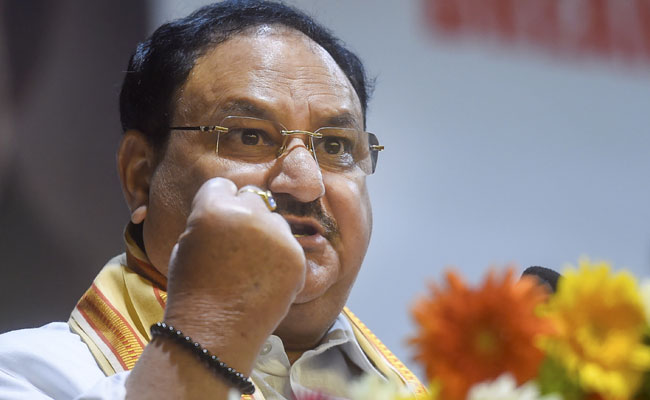 Nadda targets Sonia, Rahul over Sanatan Dharma row, accuses Baghel govt of corruption