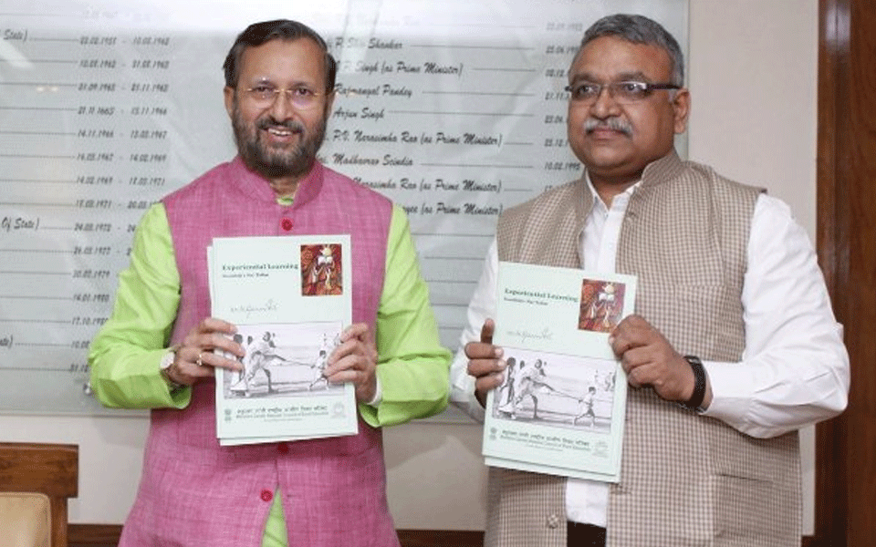 Javadekar launches book and curriculum on Gandhiji's Nai Talim