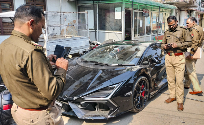 Kanpur Lamborghini crash: Lawyer says Mishra wasn't driving; police counter with CCTV, witnesses