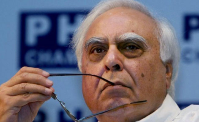 For next 5 years win people's hearts: Kapil Sibal to Cong after Karnataka win