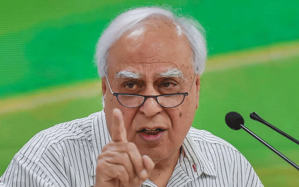 ''I hang my head in shame'': Kapil Sibal on state of judiciary