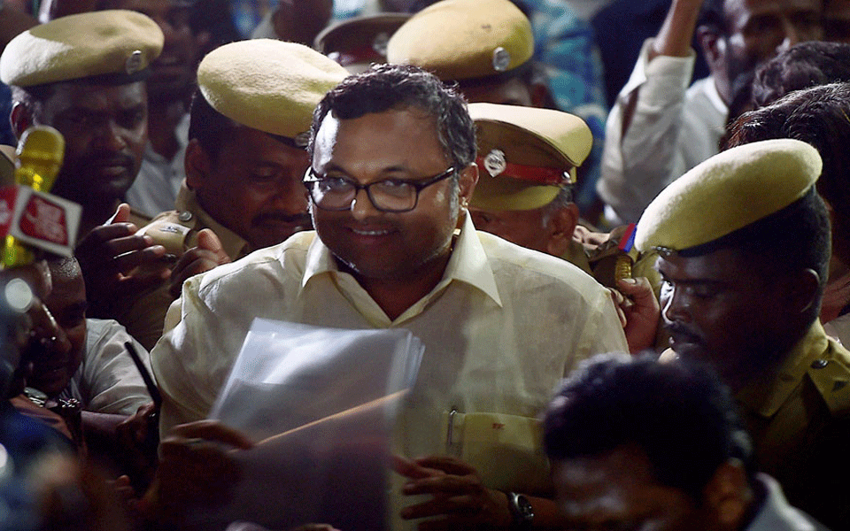 CBI arrests Karti Chidambaram