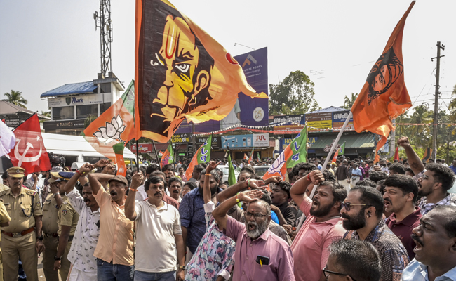 Violence reported in several parts of Kerala after civic poll results