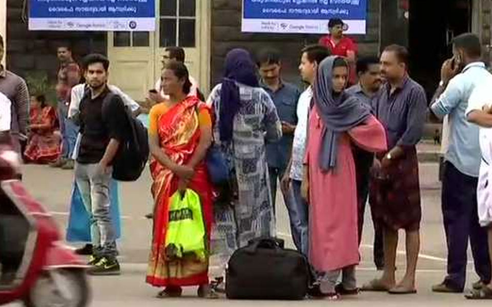 Transport shutdown affects normal life in Kerala