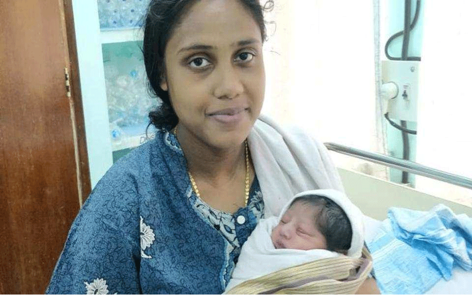 Kerala floods: Airlifted pregnant lady gives birth