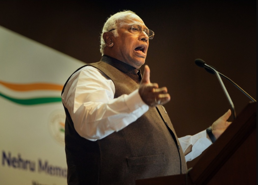 Take immediate action and arrest Gautam Adani: Congress chief Kharge to Modi govt