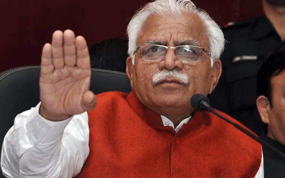 Khattar targets Sonia Gandhi over her return as Cong chief, says 'Khoda Pahad Nikli Chuhiya'