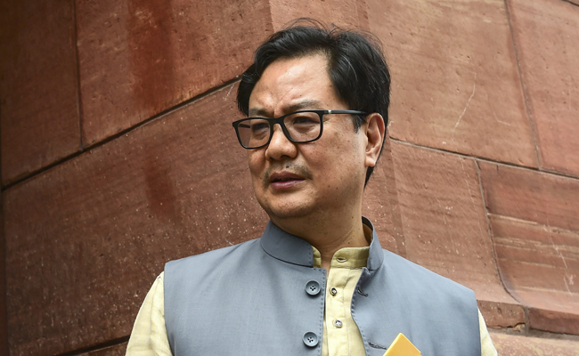 Cong’s disinformation campaign failed, public aware of truth: Union minister Rijiju