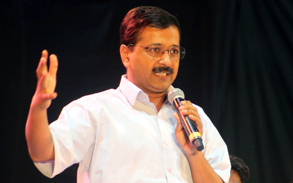 Kejriwal slams Manoj Tiwari for breaking 'sealed' lock