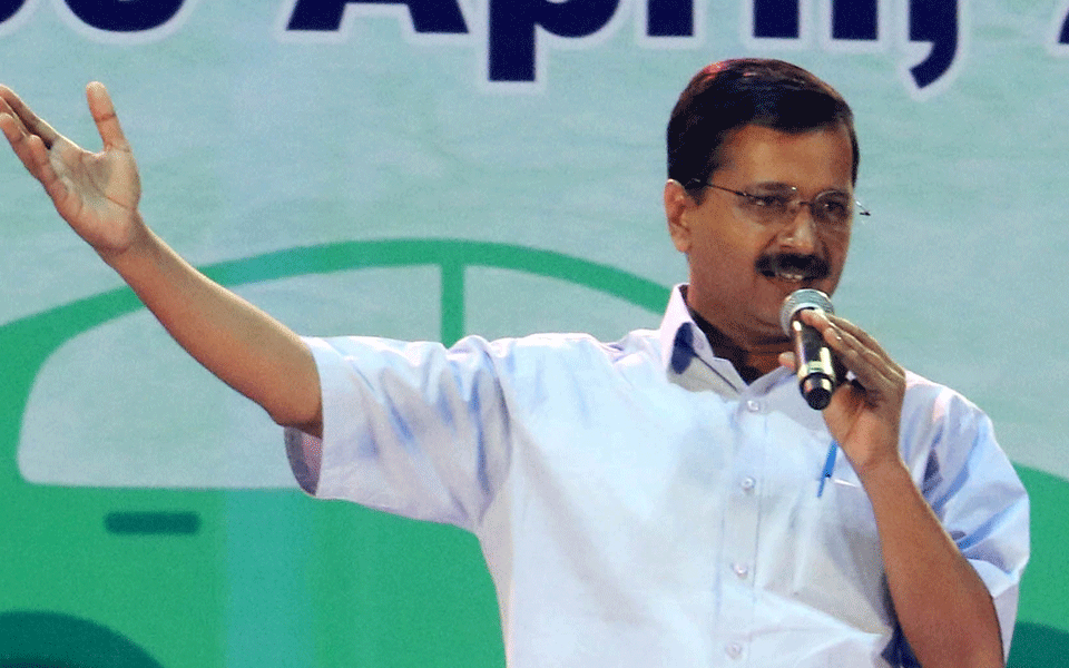 Vote for Congress will cut into AAP share: Kejriwal