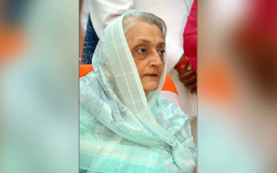 Former MP Krishna Kumari dead