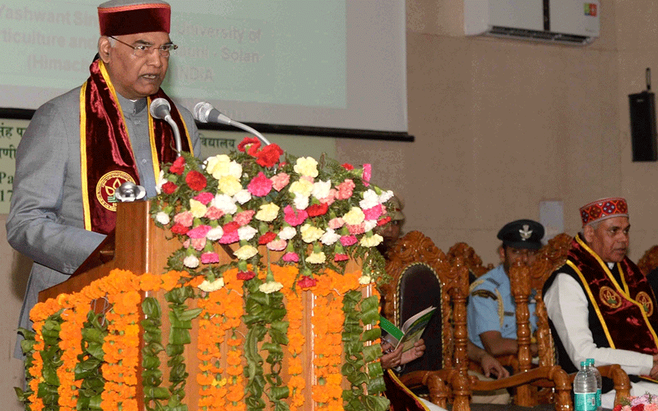 President Kovind says no to honorary doctorate from Nauni varsity