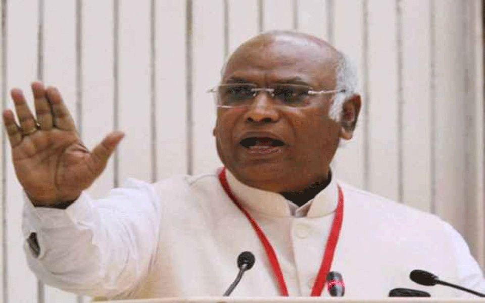 Modi government adopting divide and rule policy: Kharge