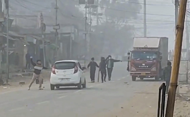 Tension grips Manipur's Ukhrul after militants set ablaze several houses