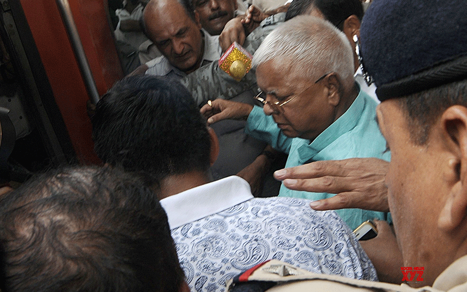 Lalu shifted from AIIMS to Ranchi, blames Modi